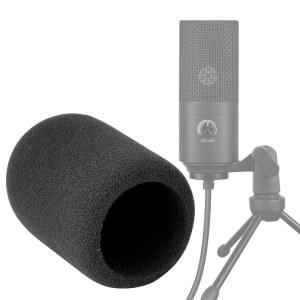녹음 및 스트리밍용 FIFINE USB 마이크(K669B K669 K669L K669G K669PRO2 K669S)와 호환되는 YOUSHARES K669B 팝 필터 폼 마이크 윈드스크린