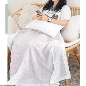 여름이불 차렵이불 여름차렵 쿨링 시원한 도트