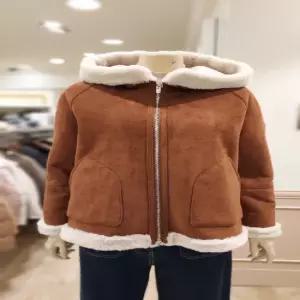 BCBG 후드 집업 포우 무스탕 자켓 B5D9Y931