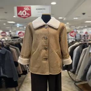 BCBG 양모 무스탕 JK B5D9Y986