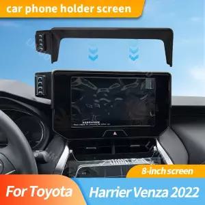 LED전구 Toyota Harrier Venza 2022용 8인치 스크린 내비게이션 브래킷은 자동차 내비게이션 스크린 베이스