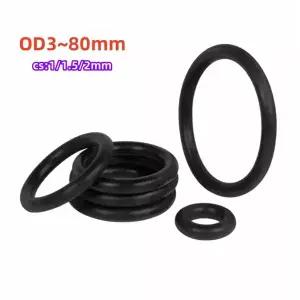 호환  도장 니트릴 개스킷 링 와셔 NBR O-링 실리콘 고압 수리 오일 저항 밴드 실링 링 CS 11mm 2mm