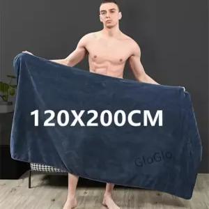 초대형 극세사 목욕 수건 슈퍼 흡수성 빠른 건조 부드럽고 적인