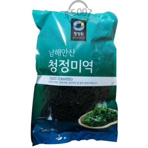 청정원 남해안산 청정미역 200g×12개 /