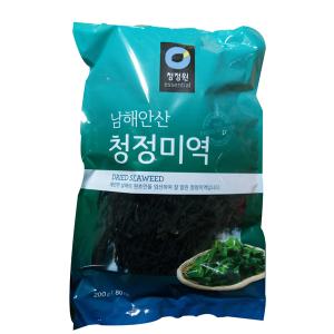 청정원 남해안산 청정미역 200g×12개