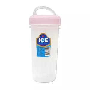 덕신 빨대컵 300ml 1개 핑크(분홍)물병 빨대컵 환자용물컵 병원물컵 PP 음료수병 휴대용