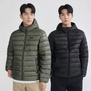 디스커버리 올버트 후드 구스다운 경량패딩 DMDJ7I056