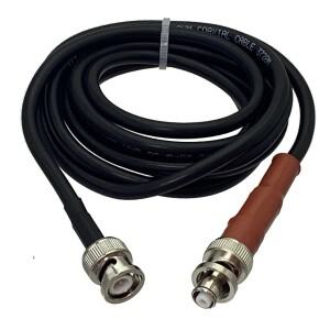 1Pcs RG58 BNC 수 플러그-RP-BNC 고전압 SHV 5000V RF 동축 터미널 점퍼 피그 테일 케이블 감지기 6 인치 ~