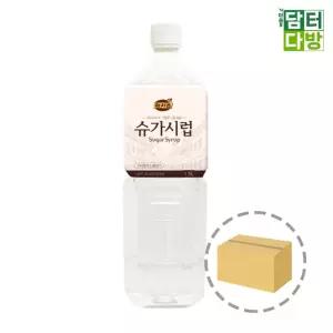 리치스 슈가시럽 1.5L 1BOX (6개입)커피시럽 카페시럽 달달한시럽 커피용시럽