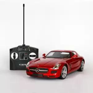 장난감/1:14스케일 메르세데스 벤츠 SLS AMG 세계명차 수동도어오픈 리모콘 무선조종 RC카