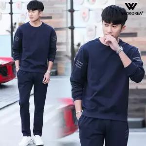 위즈아이 맨투맨 트레이닝세트 남자 남성 봄 가을 간절기 츄리닝 WI072SET1389873