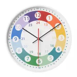 이케아 코르브트레드 멀티컬러 벽시계 28cm
