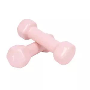 아이워너 스포츠 뷰티 육각 덤벨 1kg 코랄핑크 간편한운동용품 간편한운동 헬스장아령 홈트레이닝 홈트족