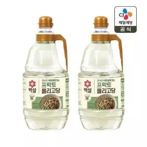 [셀러허브]백설 프락토 올리고당 2.45kg x2개 (S50738948)