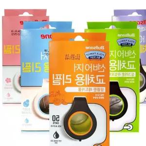 불스원 선바이저 교체용리필5가지향 LW1C0900 차량용방향제 차방향제리필