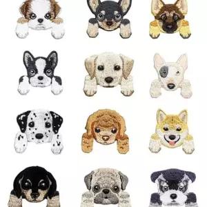 키밍 의류리폼 자수패치 10p 열접착 와펜 DIY 장식 스티커 가방 wy289E2