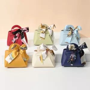 [행복사이소] 가죽구디백 리본 어린이집답례품 생일선물 가죽가방 유치원선물