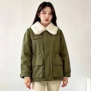 레코브 퍼안감 카라 야상 점퍼(LC61D1JP502X)