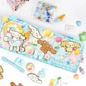 스터닝팩토리 시나모롤 DIY 멀티케이스 꾸미기 키트 사무용품 멀티케이스 꾸미기