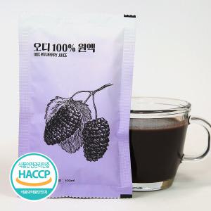 원웰빙 고창 하늘수 오디즙 100%원액 파우치 60팩