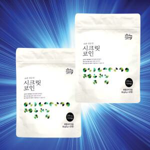 홈쇼핑 빅마마 씨크릿 코인 개운한맛 2개 동전 만능 육수 캠핑용 이혜정 시크릿코인