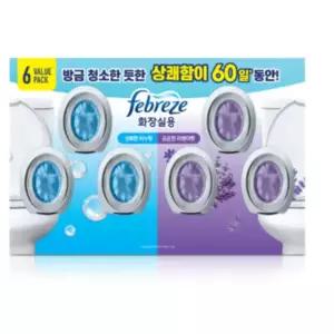 코스트코 페브리즈화장실비치형 6.3ml x 6ea