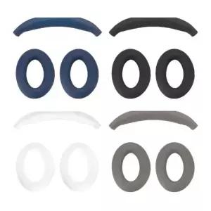 실리콘 헤드폰 보호 커버 이어 패드 쿠션 호환 보스 QC45 QC35 QC25 QC15