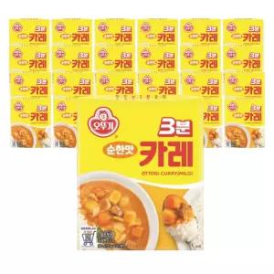 오뚜기 3분 카레 순한맛 200g x 24개