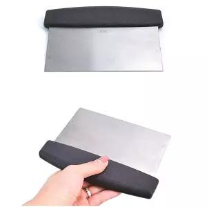 IOWAC512F 15x12cm 스끼바 스텐터너 뒤집게 7호 사각 청소 철판 스크래퍼 뒤집개 스텐헤라 주걱 해라 전