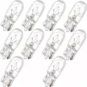 필리노 10PCS T10 168 192 계기판 대시 램프 12V 5W 할로겐 전구 자동차 실내 조명에 대부분의 트럭 SUV에