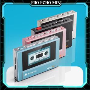 FiiO ECHO MINI Snow Edition 고해상도 MP3 플레이어 휴대용 블루투스 DAP USB 양방향  워크맨 무손실 오디