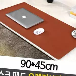 (다올)가죽 데스크 패드 방수 밀림방지 책상 테이블 매트