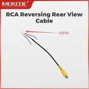 1PC RCA 후방 카메라 케이블 어댑터 (자동차 스테레오 라디오 DVD 모니터 커넥터 10핀