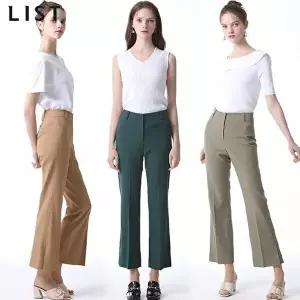 [리스트][리스트(LIST)] 사이드 슬릿 미니 플레어 팬츠 (택가격:168000원)