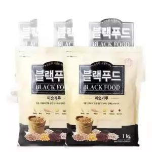 블랙푸드 미숫가루 1kg x5개 곡물명가 선식