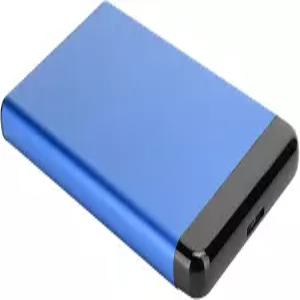 Vikye USB 3.0 모바일 하드 박스 2.5인치 SSD HDD 알루미늄 합금 인클로저 [8TB] (파란색)