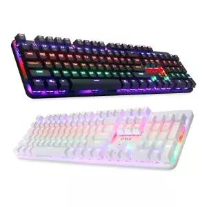 COX CK420 교체축 레인보우 LED 게이밍 기계식키보드