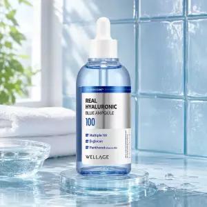 웰라쥬 리얼 히알루로닉 블루 앰플 100ml + 60ml