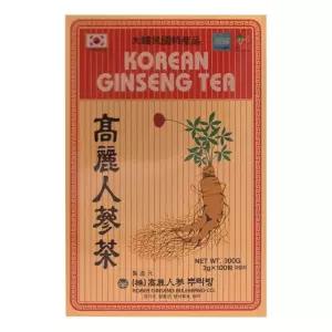 뿌리방 고려인삼차100포 x 5개홍삼차 전통차 삼차 어르신선물 부모님 용차 선물용