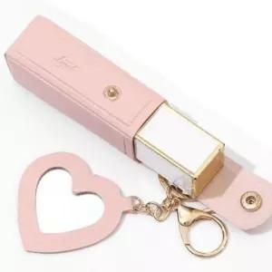 립밤 키링 립스틱 케이스 거울 미니 홀더 도장 jyWFG2TNN 집 립