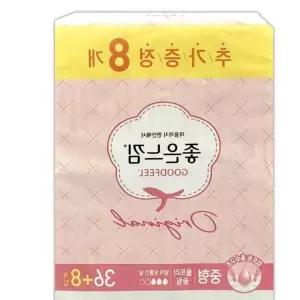 좋은느낌 울트라 44P 생리대중형날개 체내형생리대 화이트시크릿홀 jyWCE46C3 화이트수퍼흡수 팬티라이너