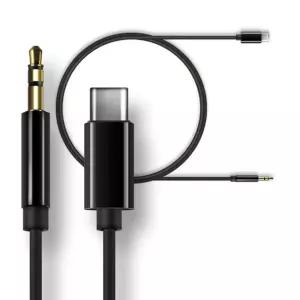 C타입 3.5mm 시크릿007 AUX 옥스케이블 3극 차량