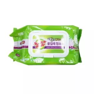 3M 막대걸레용 물걸레 청소포 더블액션+ 표준형 20매/교실청소/교실/스카트/부직포/정전기/포대형