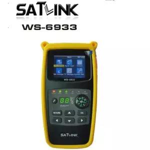 위성 탐지기 미터 Satlink WS-6933 DVB-S2 FTA U 밴드 디지털