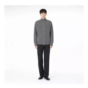 리미드 남성 소프트터치 하이넥 투웨이 니트집업 ROM-CA-R2WAY