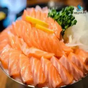 바다사나이 노르웨이 생연어 일반필렛 딥스킨필렛 300g 500g 1kg 통살 필렛