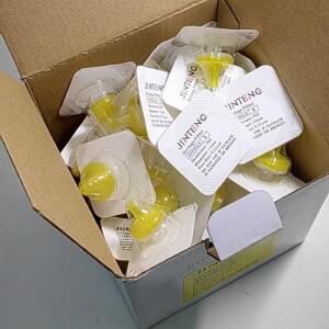 50개/배치 실험실용 나일론/PES/PTFE 멸균 멤브레인 필터 13mm 25mm 33mm 0.22um/0.45um 미세 다공성 주사