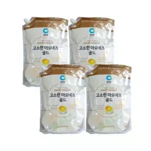 청정원 고소한 마요네즈 골드 3.2kg X 4개