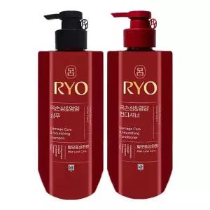[셀러허브]려 함빛 극손상 앤 영양 샴푸 592ml + 컨디셔너 592ml (S29988865)