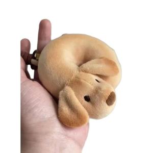 베이글 빵 강아지 키링 봉제인형 펜던트 귀여운 열쇠고리